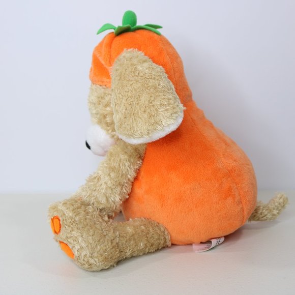 Pumpkin Puppy Dog Animated Plush Stuffed Animal Ghostly Sounds Halloween - Picture 5 of 15